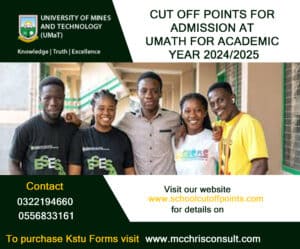 Read more about the article UMAT UNDERGRADUATE  CUT OFF POINTS AND ADMISSION REQUIREMENT FOR ACADEMIC YEAR 2025/2026