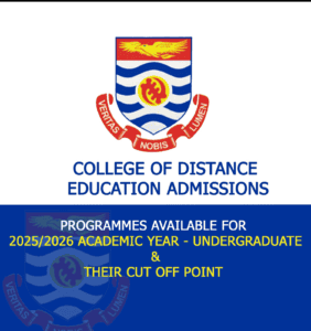 Read more about the article THE CUT OFF POINT FOR MATURE, UNDERGRADUATE, AND POSTGRADUATE AT THE UNIVERSITY OF CAPE COAST FOR ACADEMIC YEAR 2025/2026