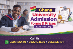 Ghana University Admission Forms and Prices